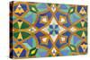Oriental Mosaic In Casablanca-p.lange-Stretched Canvas