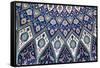 Oriental Mosaic in Muscat, Oman-p.lange-Framed Stretched Canvas