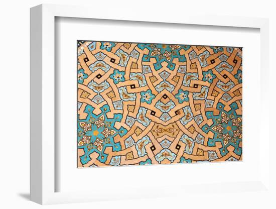 Oriental Mosaic in Muscat, Oman-p.lange-Framed Photographic Print