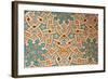 Oriental Mosaic in Muscat, Oman-p.lange-Framed Photographic Print