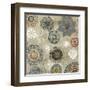 Oriental Pattern II-Tom Reeves-Framed Art Print