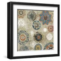 Oriental Pattern II-Tom Reeves-Framed Art Print