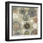 Oriental Pattern II-Tom Reeves-Framed Art Print