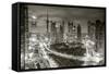 Oriental Pearl Tower and Lujiazui Skyline, Pudong, Shanghai, China-Jon Arnold-Framed Stretched Canvas