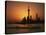 Oriental Pearl TV Tower and High Rises, Shanghai, China-Keren Su-Stretched Canvas