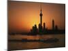 Oriental Pearl TV Tower and High Rises, Shanghai, China-Keren Su-Mounted Premium Photographic Print