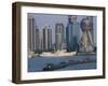 Oriental Pearl TV Tower and High Rises, Shanghai, China-Keren Su-Framed Premium Photographic Print