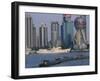 Oriental Pearl TV Tower and High Rises, Shanghai, China-Keren Su-Framed Premium Photographic Print