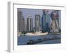 Oriental Pearl TV Tower and High Rises, Shanghai, China-Keren Su-Framed Premium Photographic Print