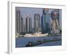 Oriental Pearl TV Tower and High Rises, Shanghai, China-Keren Su-Framed Photographic Print