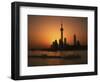 Oriental Pearl TV Tower and High Rises, Shanghai, China-Keren Su-Framed Photographic Print