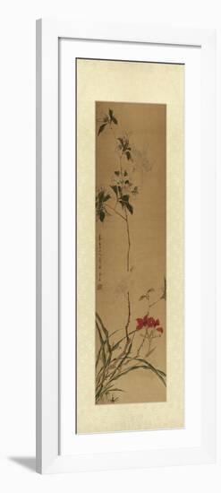 Oriental Silk II-null-Framed Premium Giclee Print