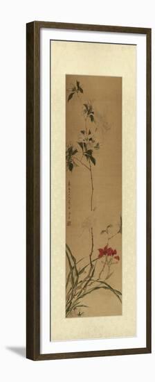 Oriental Silk II-null-Framed Premium Giclee Print