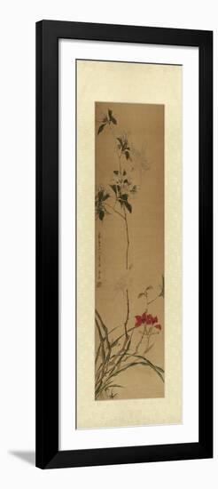 Oriental Silk II-null-Framed Premium Giclee Print