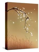 Oriental Style Painting, Plum Blossom-ori-artiste-Stretched Canvas