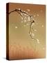 Oriental Style Painting, Plum Blossom-ori-artiste-Stretched Canvas