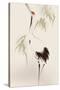 Oriental Style Painting, Red-Crowned Crane-ori-artiste-Stretched Canvas