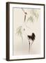 Oriental Style Painting, Red-Crowned Crane-ori-artiste-Framed Art Print