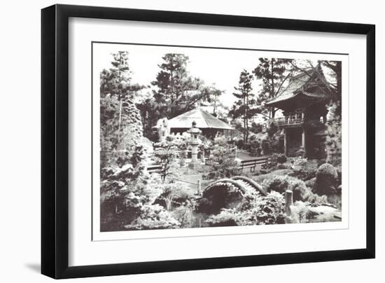 Oriental Tea Garden, San Francisco, California-null-Framed Art Print