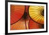 Oriental Umbrellas-Peter Adams-Framed Giclee Print