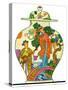 "Oriental Vase,"April 5, 1930-Henry Soulen-Stretched Canvas