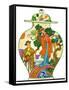 "Oriental Vase,"April 5, 1930-Henry Soulen-Framed Stretched Canvas