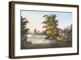 Oriental View II-Oriental School-Framed Premium Giclee Print