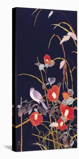 Oriental Wildflowers-Haruyo Morita-Stretched Canvas