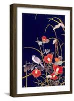 Oriental Wildflowers-Haruyo Morita-Framed Art Print