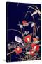 Oriental Wildflowers-Haruyo Morita-Stretched Canvas