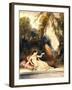 Oriental Woman-Louis Boulanger-Framed Giclee Print