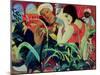 Oriental Women (Odalisques), 1912-Auguste Macke-Mounted Giclee Print