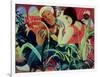 Oriental Women (Odalisques), 1912-Auguste Macke-Framed Giclee Print