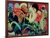 Oriental Women (Odalisques), 1912-Auguste Macke-Framed Giclee Print