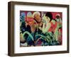 Oriental Women (Odalisques), 1912-Auguste Macke-Framed Giclee Print