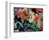 Oriental Women (Odalisques), 1912-Auguste Macke-Framed Giclee Print