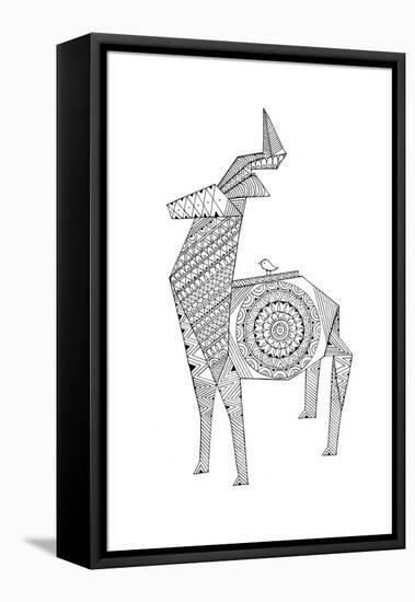Origami 10-Neeti Goswami-Framed Stretched Canvas