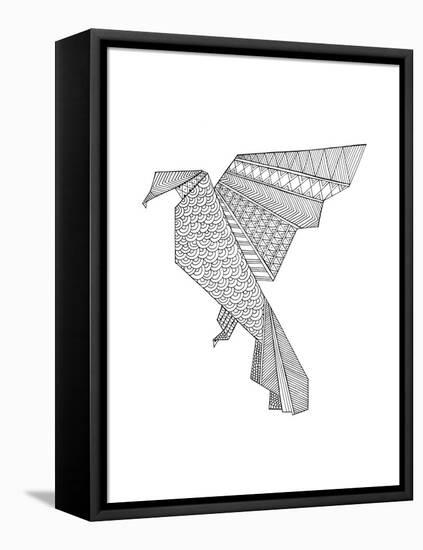 Origami 1-Neeti Goswami-Framed Stretched Canvas