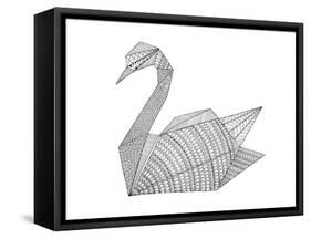 Origami 3-Neeti Goswami-Framed Stretched Canvas