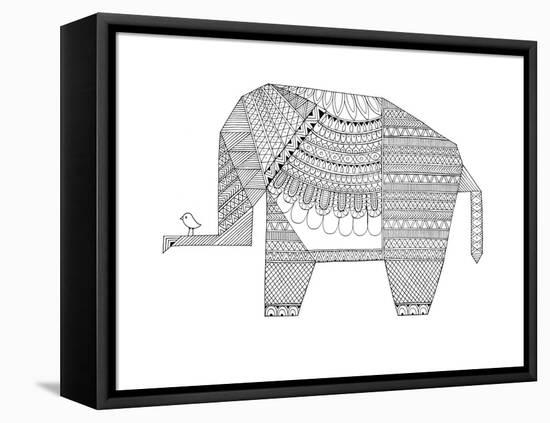 Origami 5-Neeti Goswami-Framed Stretched Canvas