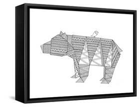 Origami 6-Neeti Goswami-Framed Stretched Canvas