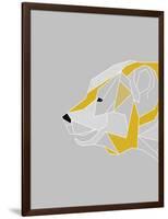 Origami Bear - Profile-null-Framed Giclee Print