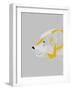 Origami Bear - Profile-null-Framed Giclee Print