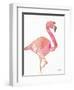 Origami Flamingo-Nola James-Framed Art Print