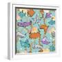 Origami Ocean-Julie Goonan-Framed Giclee Print