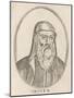 Origen Christian Theologian of Alexandria-null-Mounted Art Print