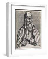 Origen Christian Writer and Teacher One of the Greek Fathers of the Church-null-Framed Art Print