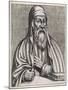 Origen Christian Writer and Teacher One of the Greek Fathers of the Church-null-Mounted Art Print