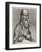 Origen Christian Writer and Teacher One of the Greek Fathers of the Church-null-Framed Art Print