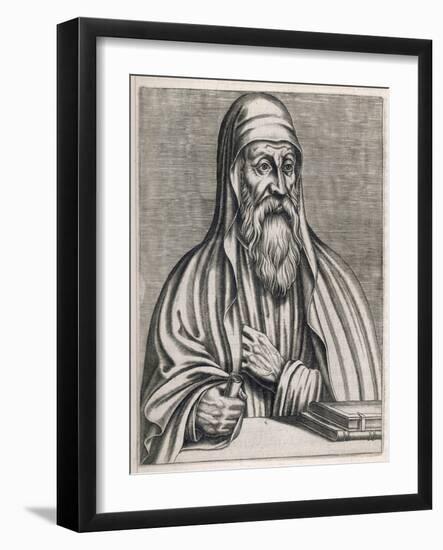 Origen Christian Writer and Teacher One of the Greek Fathers of the Church-null-Framed Art Print